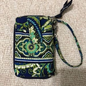 Wristlet and phone holder